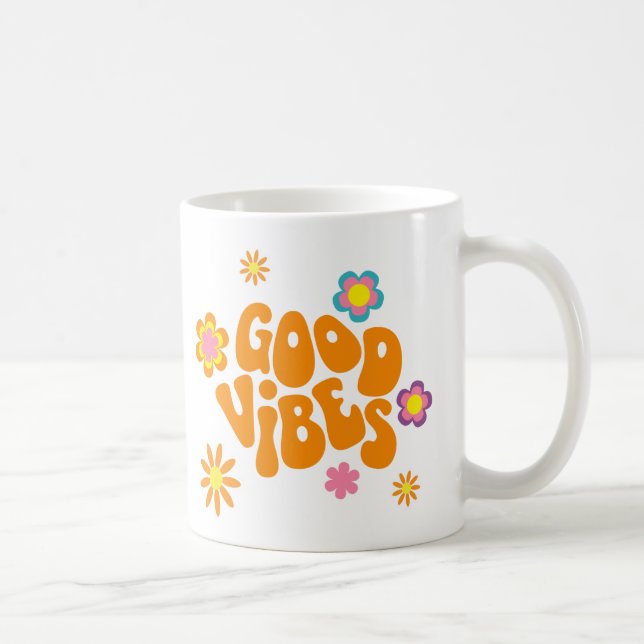 Mug Bonne Vibration (Droite)