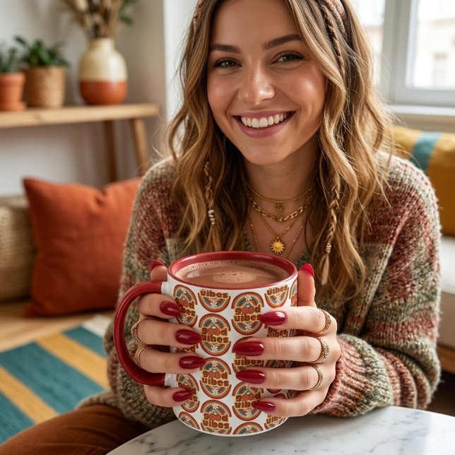Mug Bonne Vibration (Créateur téléchargé)
