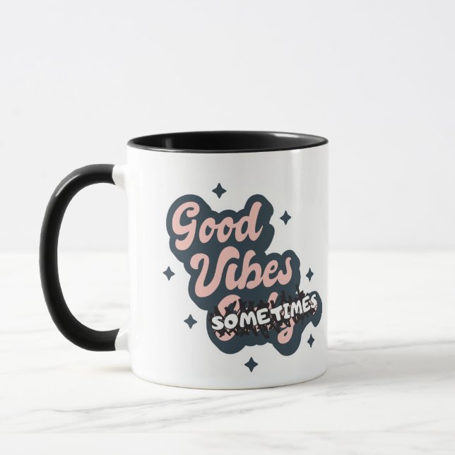 Mug Bonne Vibration Parfois (Gauche)