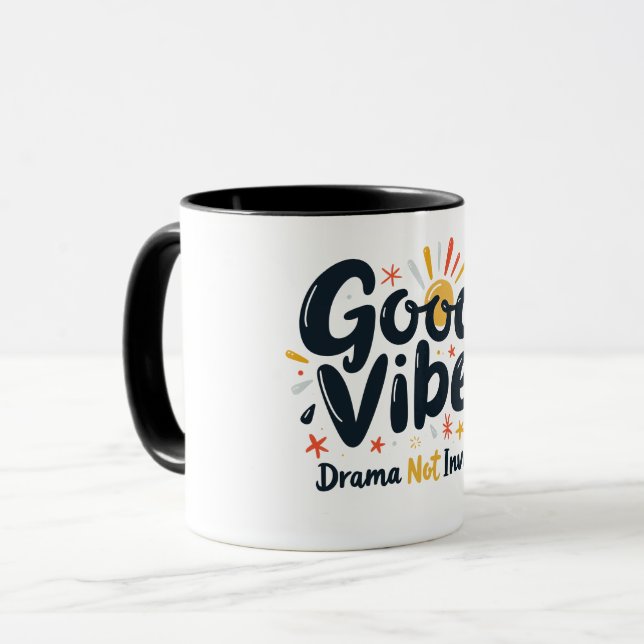 Mug bonne vidéo dramatique Pas invité (Devant gauche)