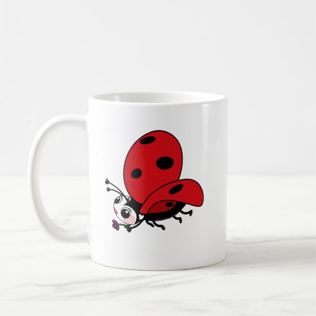 Mug Bonne Wings Ladybug (Gauche)