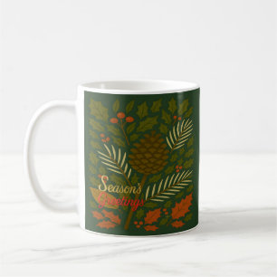 Mug Bonnes Fêtes d'automne et d'hiver