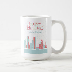 Mug Bonnes fêtes de Chicago