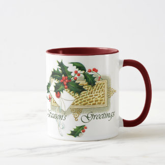 Mug Bonnes Fêtes de Noël vintage