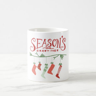 Mug Bonnes Fêtes et les restes de Noël