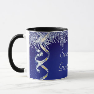 Mug Bonnes Fêtes Noël Parties scintillant Noël