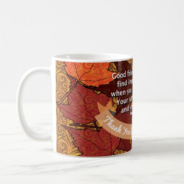 Mug Bonnes notes d'amis (Gauche)