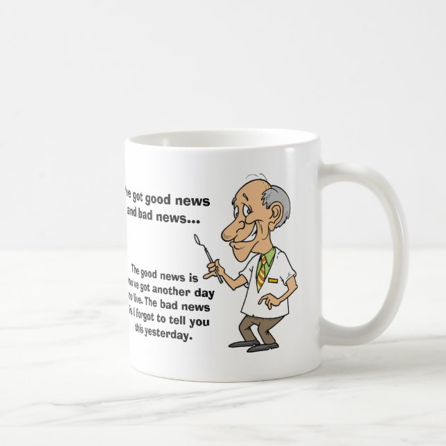 Mug Bonnes nouvelles et mauvaise nouvelle (Droite)