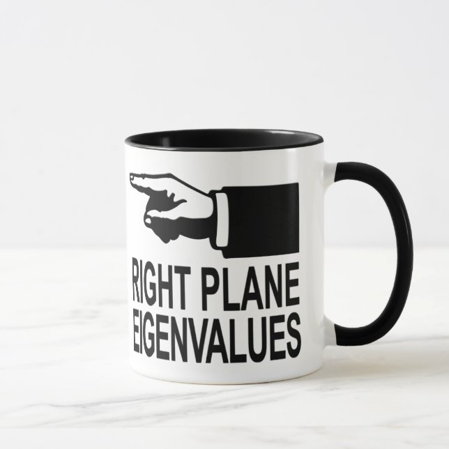 Mug Bonnes valeurs propres plates (Droite)
