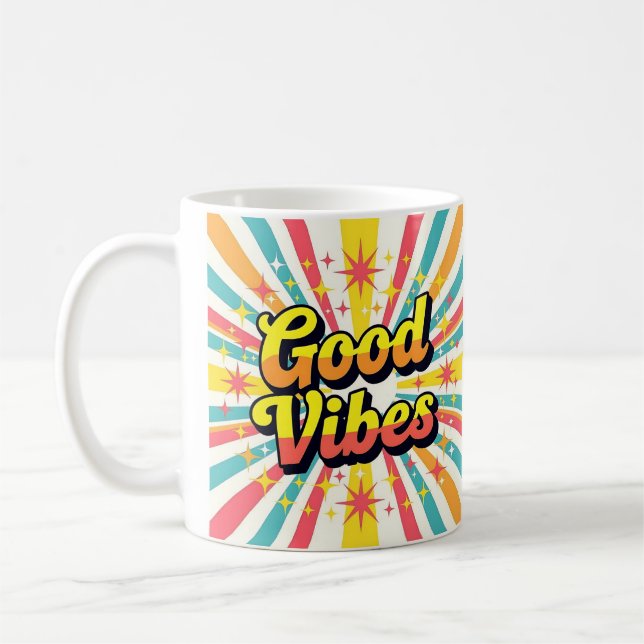 Mug "Bonnes vibes !" (Gauche)