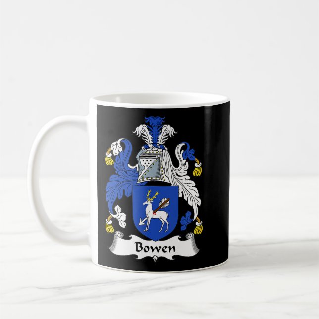 Mug Bonnet d'armoiries de Bowen Family Crest   (Gauche)