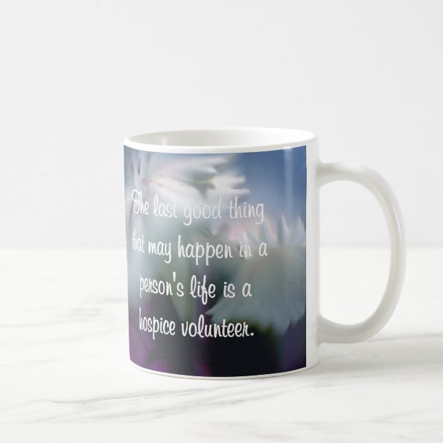 Mug Bons travaux du volontaire d'hospice (Droite)