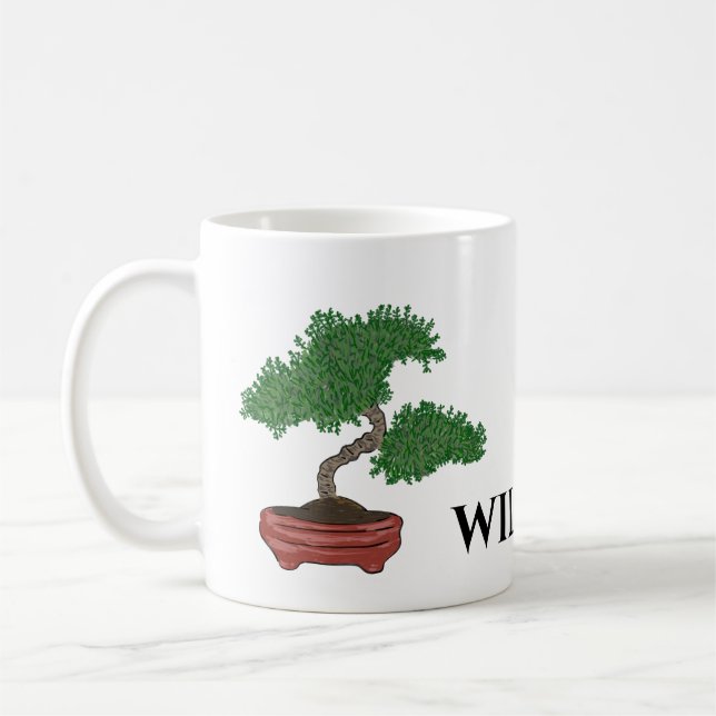 Mug Bonsai japonais personnalisé (Gauche)