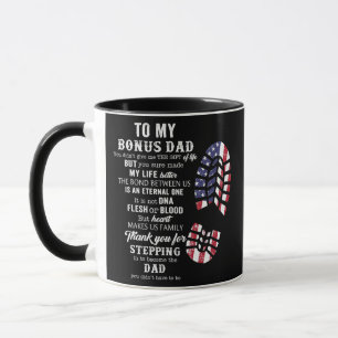 Mug Bonus Dad Fathers Day Gift From Stepdad For