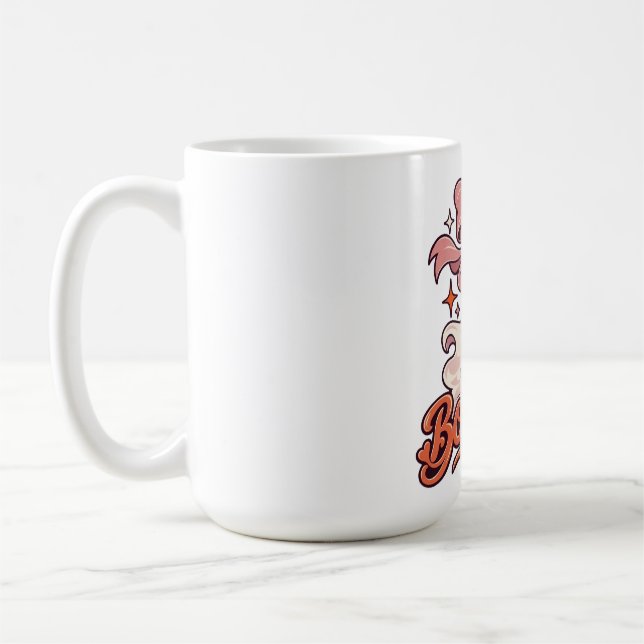 Mug Boo Babe Fantôme Rose Halloween (Gauche)