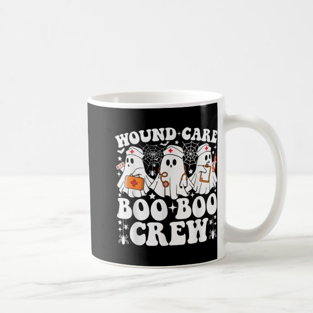 Mug Boo Boo Boo Crew Nurse Funny Ghost Hallowee (Droite)