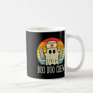 Mug Boo Boo Crew Ghost Nurse Retro Halloween 2020 Nurs