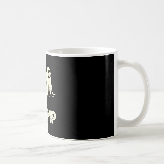 Mug Boo chomp – requin fantôme drôle halloween rétro  (Droite)