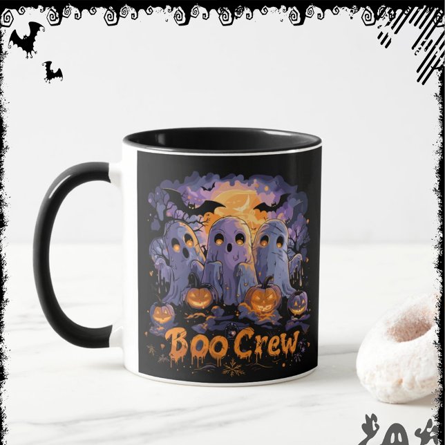 Mug Boo Crew | ExDesigner | Halloween (Créateur téléchargé)