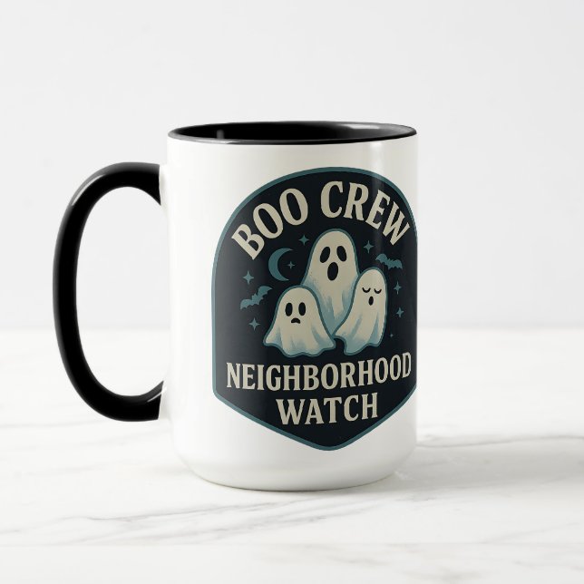 Mug Boo Crew—Neighborhood Watch | Halloween Gifts (Gauche)