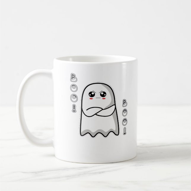 Mug Boo de désapprobation Classique Rétro (Gauche)