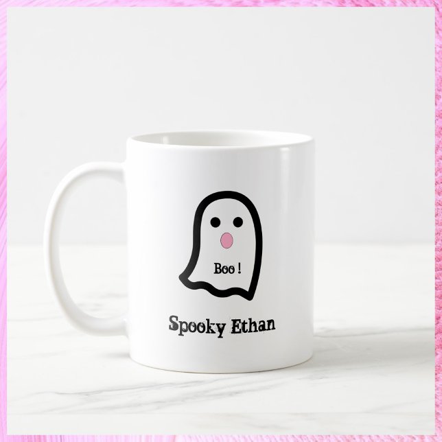 Mug Boo de fantôme Éffrayant (Créateur téléchargé)