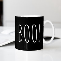 Boo ! Fans d'Halloween Éffrayant Fantôme noir