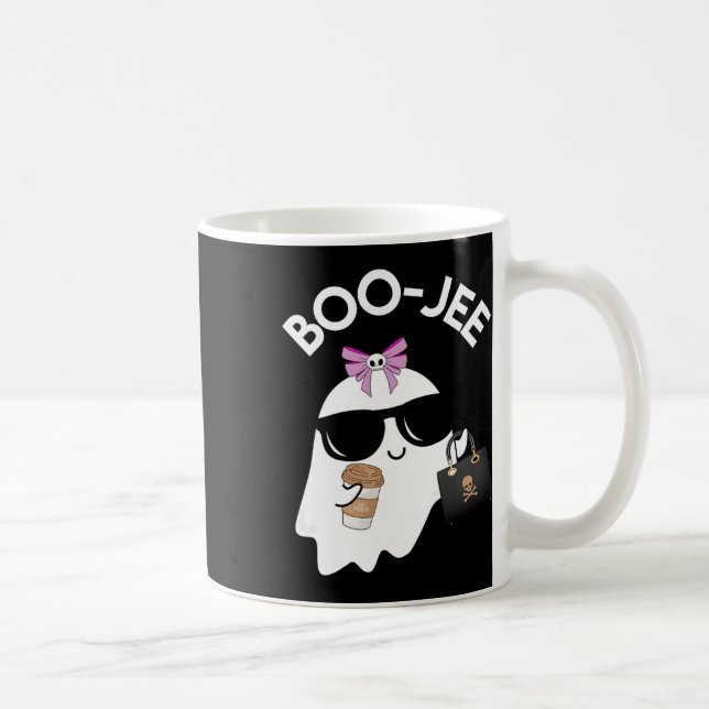Mug Boo Gee Boo Jee Funny Halloween Boujie Girl Ghost (Droite)
