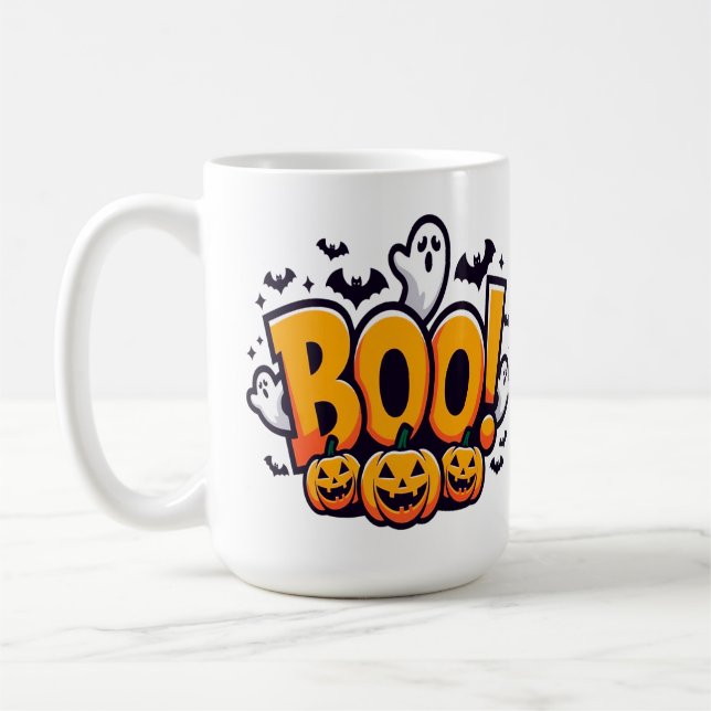 Mug Boo ghosts halloween  (Gauche)