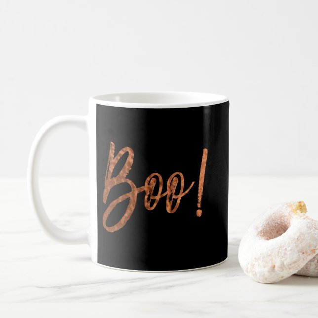 Mug Boo Halloween moderne Halloween Coffee Cup (Avec donut)