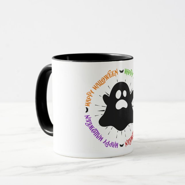 Mug Boo!! Happy Halloween!! (Devant gauche)