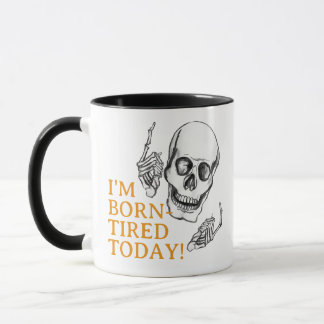 Mug Boo Happy Halloween Funny Skull plaisanter