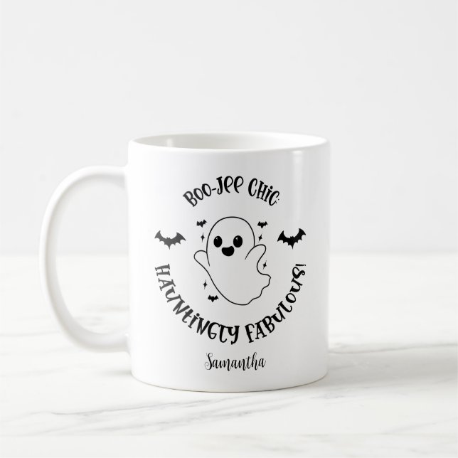 Mug Boo-Jee Chick : Hauntingly Fabuleux! Halloween (Gauche)