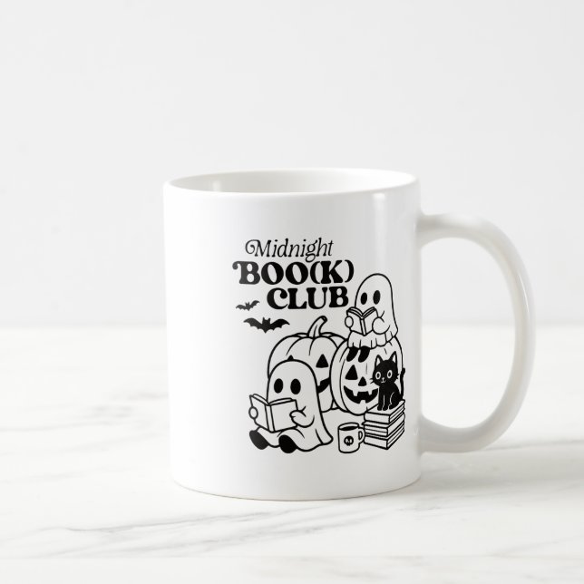 Mug Boo(k) Club Halloween Ghosts Lecture Book (Droite)