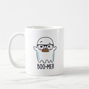 Mug Boo-mer Funny Moyenne Age Ghost Pun
