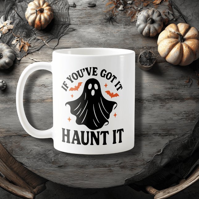 Mug Boo tiful and Booked, Halloween Ghost, Bats, Étoil (Créateur téléchargé)