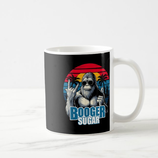 Mug Booger Sucre Sasquatch Funny Gorilla Bigfoot (Droite)