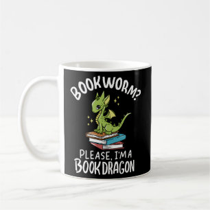 Mug Bookworm S'Il Vous Plaît Je Suis Un Dragon De Livr