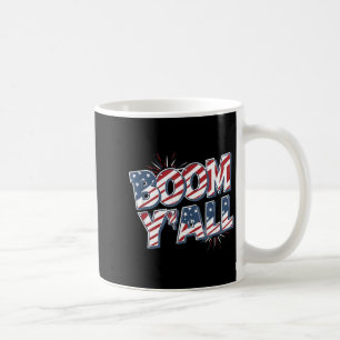 Mug Boom Yall 4 juillet Feux d'artifice Patriotique