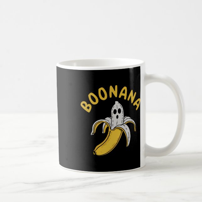 Mug Boonana Squelette Drôle à l'Intérieur de Banane Ex (Droite)