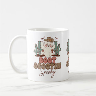 Mug Boot Scootin Éffrayant Coffee, Cactus et Ghost
