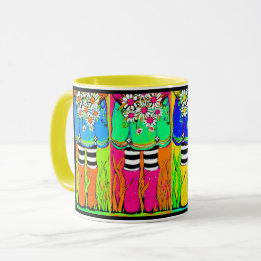 Mug Boots and Daisies, printemps, avril