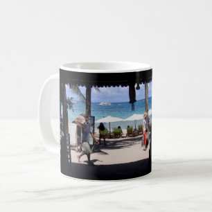Mug Boracay Philippines vue sur la plage à la mer
