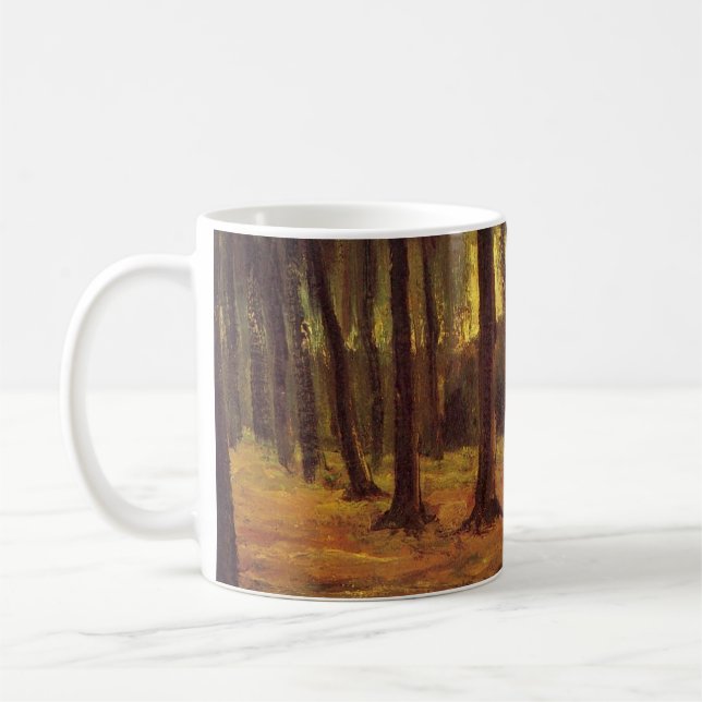 Mug Bord d'un bois par Vincent van Gogh (Gauche)