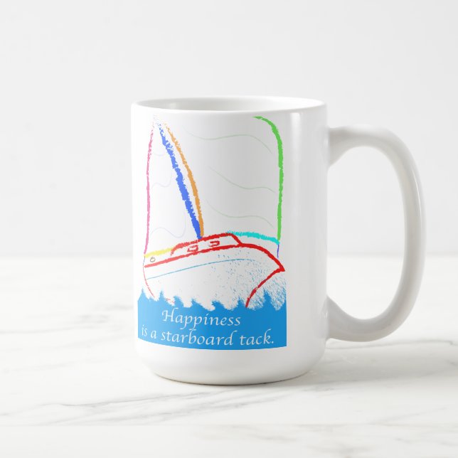 Mug Bordée à tribord (Droite)
