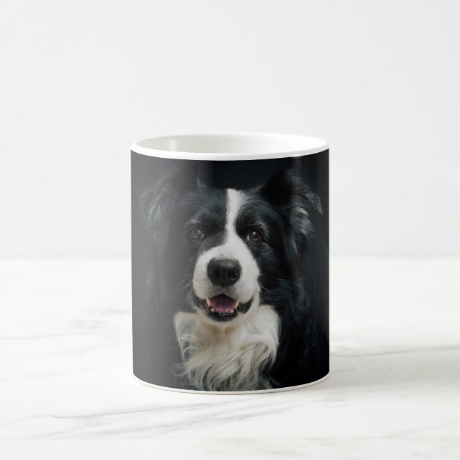 Mug Border Collie ou votre propre photo (Centre)