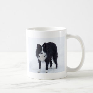 Mug Bordure Collie Debout