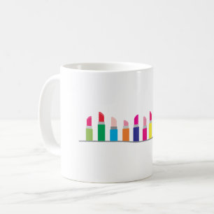 Mug Bordure du bâton à lèvres