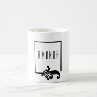 Bordure fantaisie personnalisée avec floraison