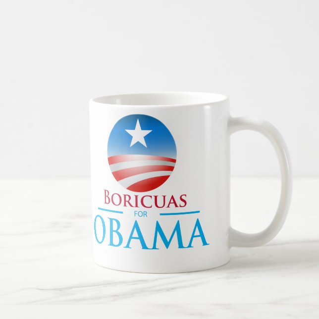 Mug Boricuas pour Obama (Droite)
